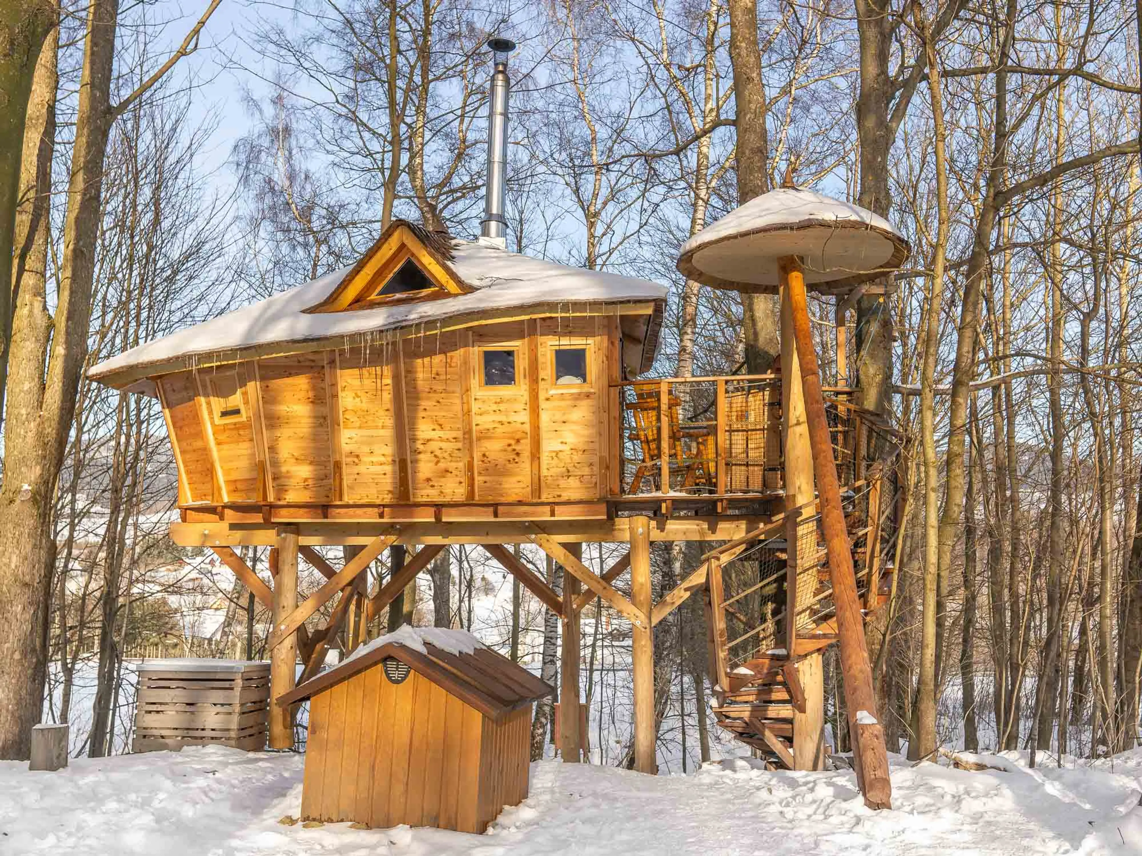 Tree houses Sněžník s wellness carousel-image-4